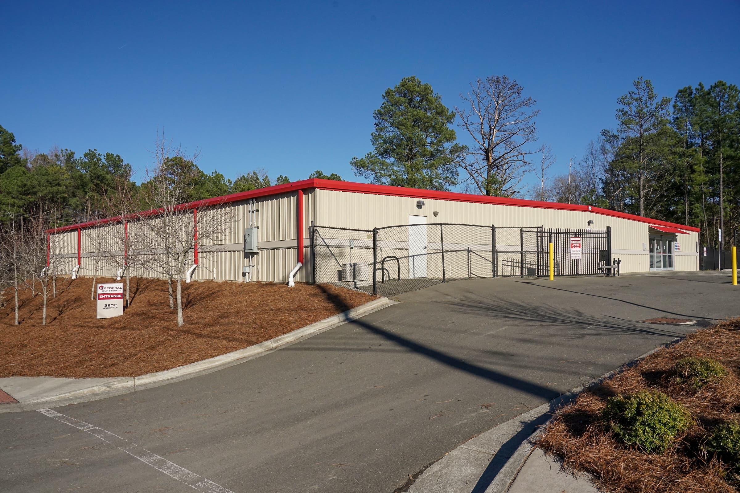 durham storage facility entrance