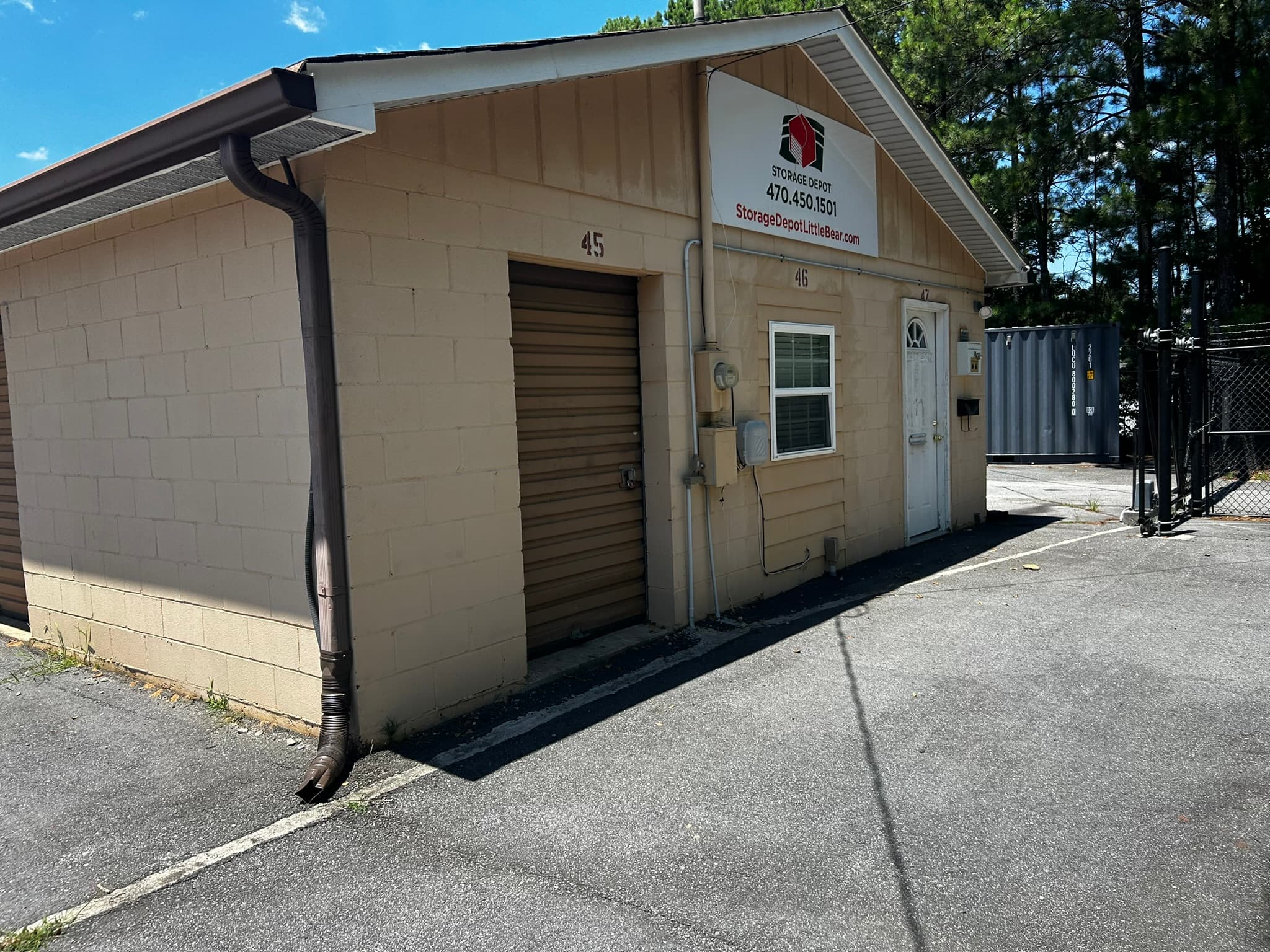 storage depot storage facility