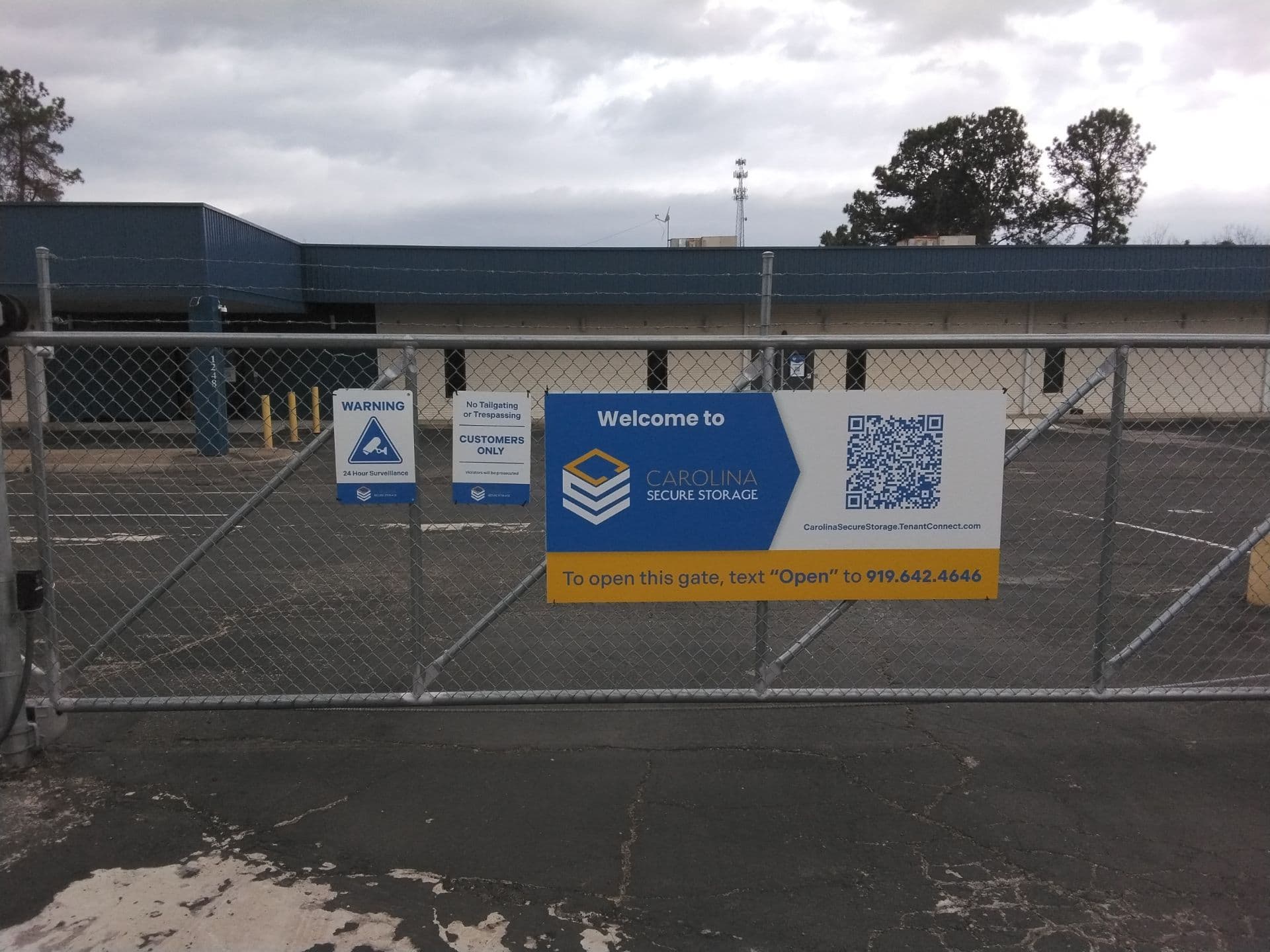 secure storage facility