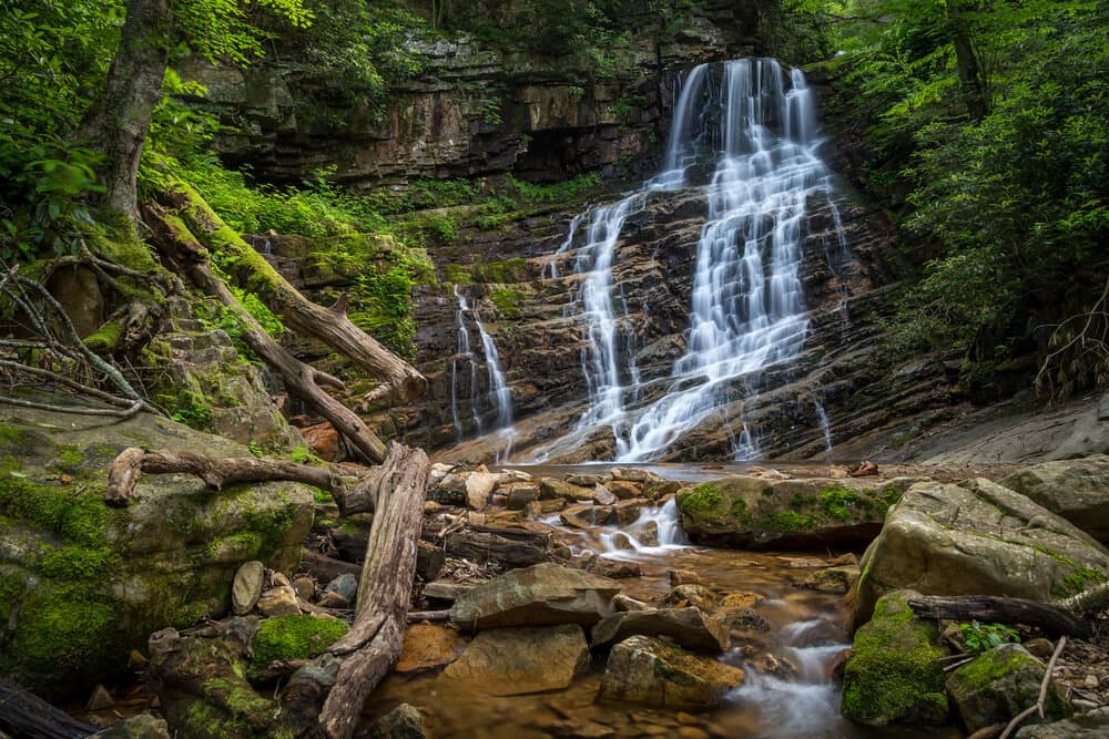 margarette falls in greeneville tennessee