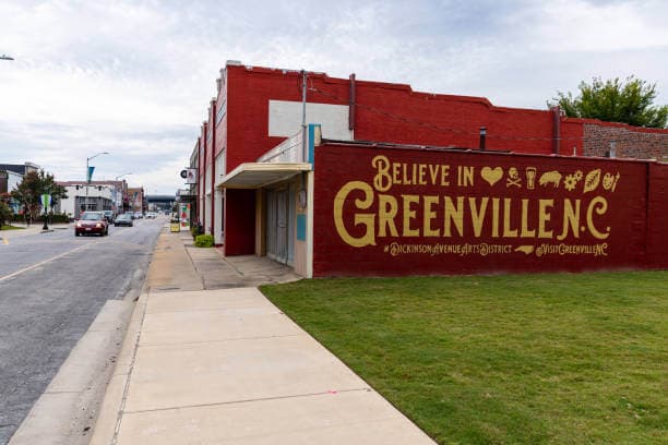 entrance to greenville north carolina