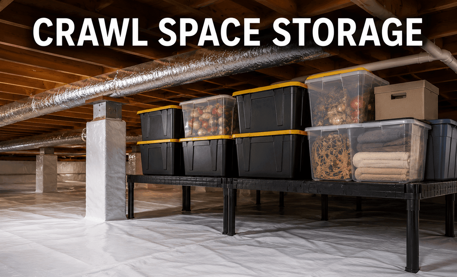 crawl space storage